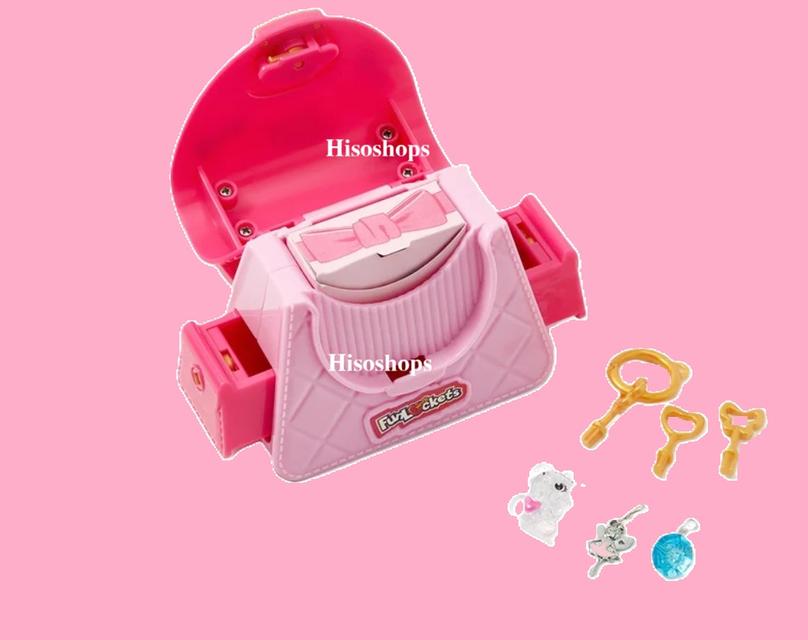 กระเป๋ามินิพิ้งค์แรบบิท Pink Babbit Cutie Handbag กระเป๋ากระต่าย DIY กระเป๋ามินิน่ารักพร้อมกุญแจและกล่องลับ 6
