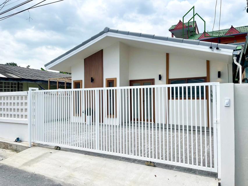 บ้านเดี่ยวชั้นเดียว หมู่บ้านทหารกองหนุน รามอินทรา 109 พระยาสุเรนท์ 28 คลองสามวา  3
