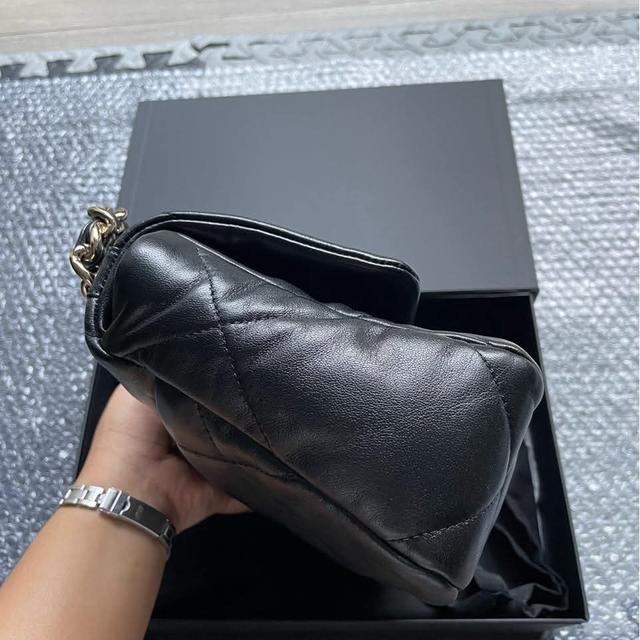 Louis Vuitton Montaigne MM หนังลาย Monogram Empreinte สี Marine Rouge รูปที่ 5