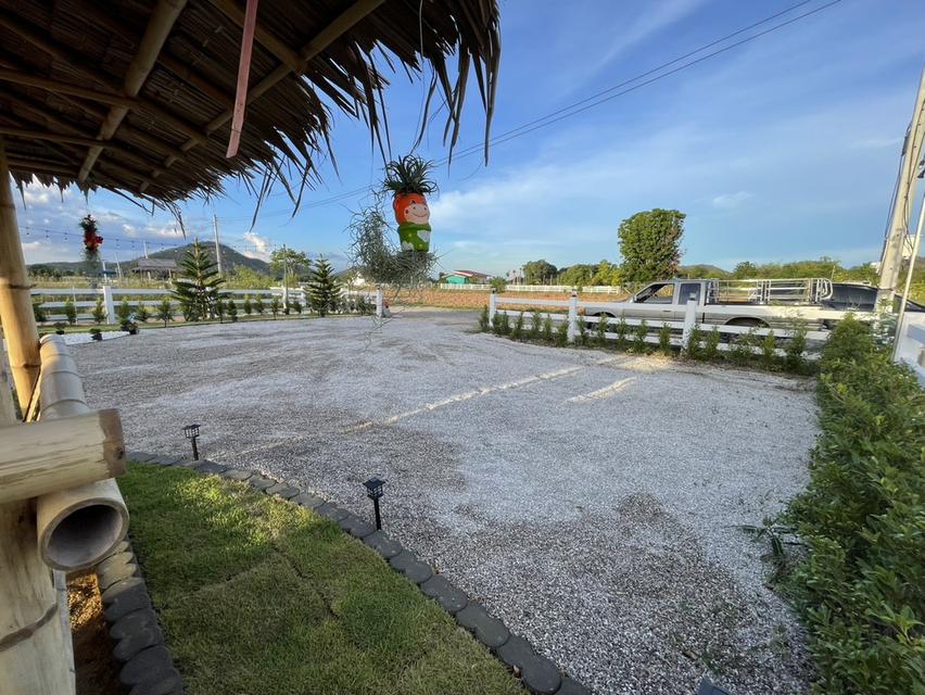 บ้านสวนสร้างใหม่ พร้อมอยู่ วิวภูเขา โพธาราม 9