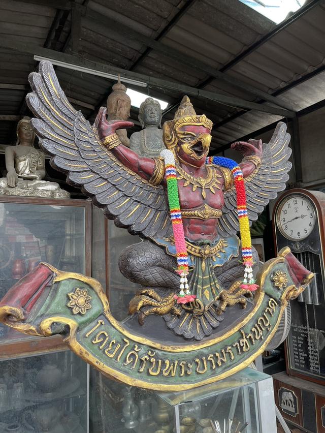 พญาครุฑสำนักงานเก่า ครุฑสำนักงาน ขนาด130ซม