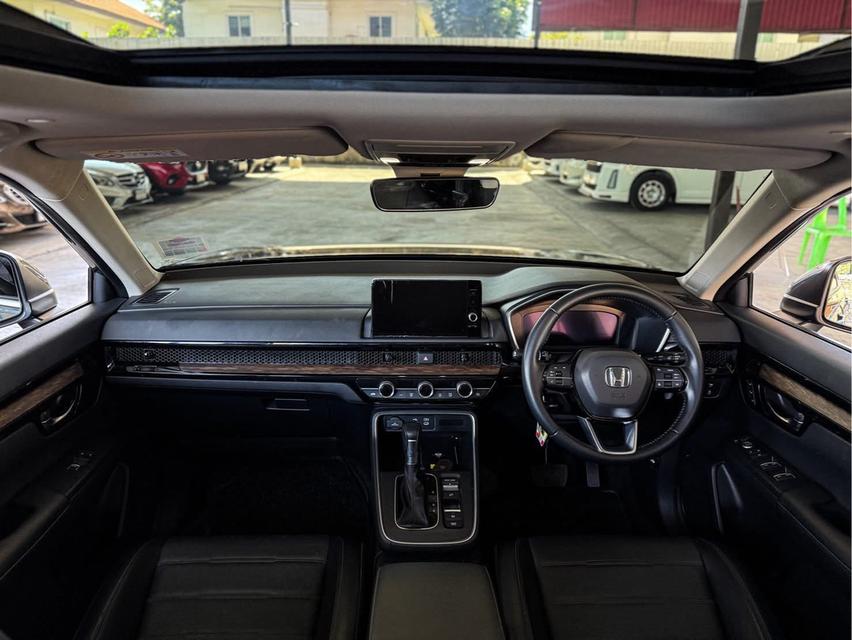 ปี 2023 HONDA CRV, 2.0 eHEV ES โฉม ปี23-ปัจจุบัน สีเทา เบนซิน/ไฮบริด หลังคาพานอรามิคซันรูฟ 17