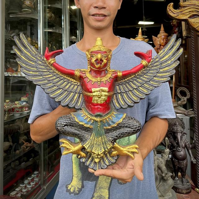 รูปหล่อพญาครุฑ สุบรรณ แขวนผนัง ขนาด50ซม