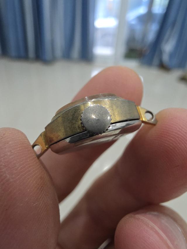 A.นาฬิกา Lady 14k G.P. เรือนเล็ก หายาก น่าสะสม  ของสะสม สวย หายาก ขายตามสภาพ พร้อมส่ง รูปที่ 3