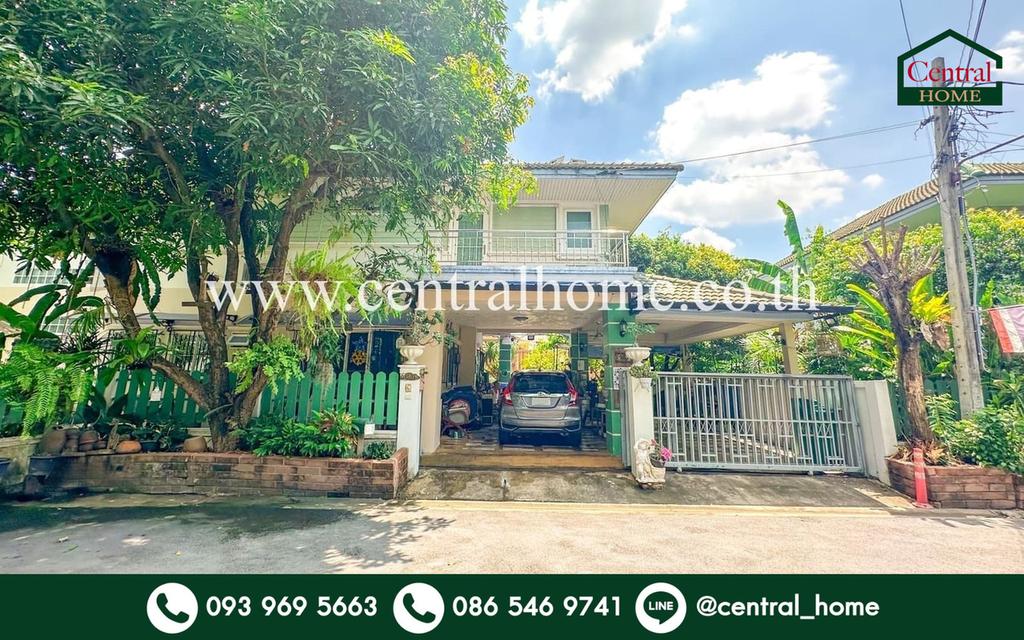 บ้านเดี่ยว ธนานนท์ ราชพฤกษ์ - พระราม 5 หลังริม 1