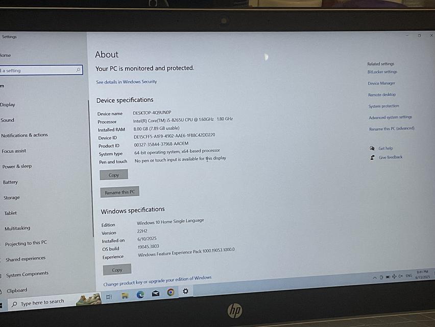 HP Pavilion Laptop 14-ce2009TX – สี Natural Silver 5