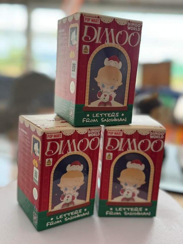 Dimoo Letters From Snowman