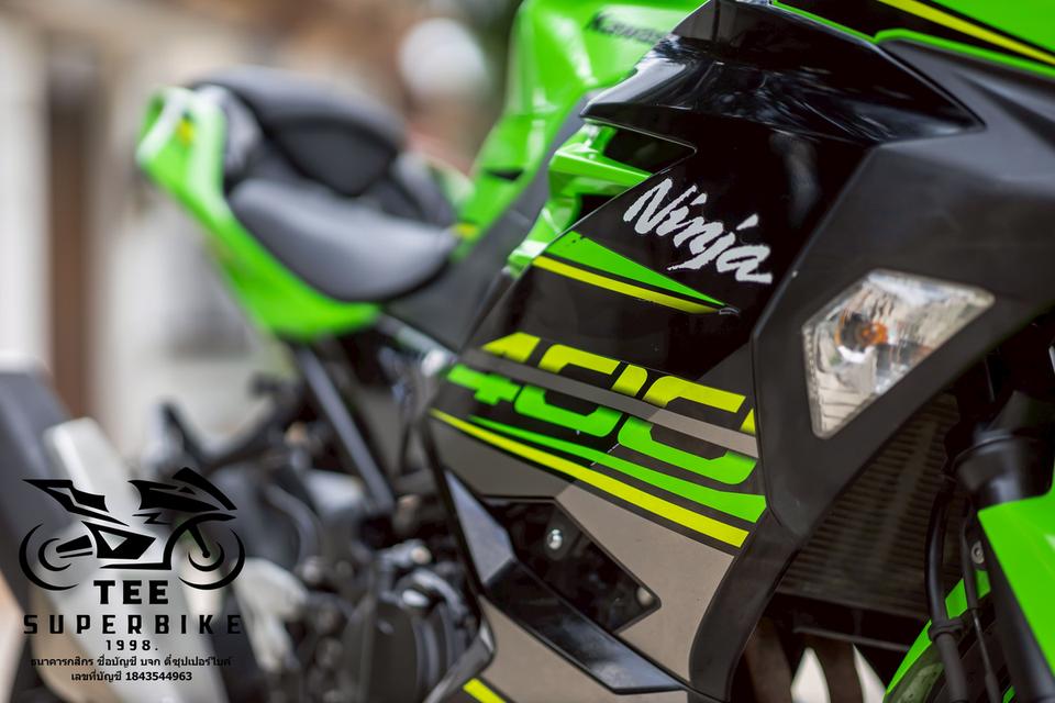 KAWAZAKI NINJA400 2018  รถมือเดียวออกศูนย์ รูปที่ 5