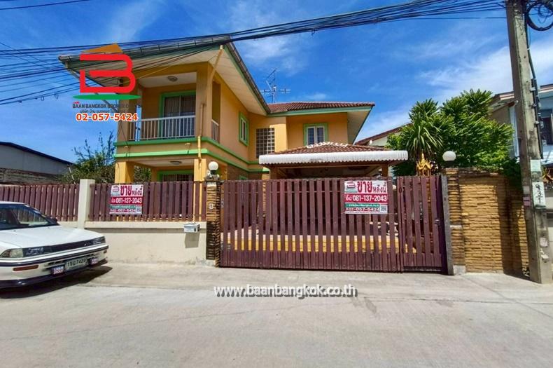 บ้านเดี่ยว ซอยสังคมสงเคราะห์ 18 เนื้อที่ 52 ตรว. ถนนสังคมสงเคราะห์ แขวงลาดพร้าว เขตบางกะปิ กรุงเทพมหานคร 1