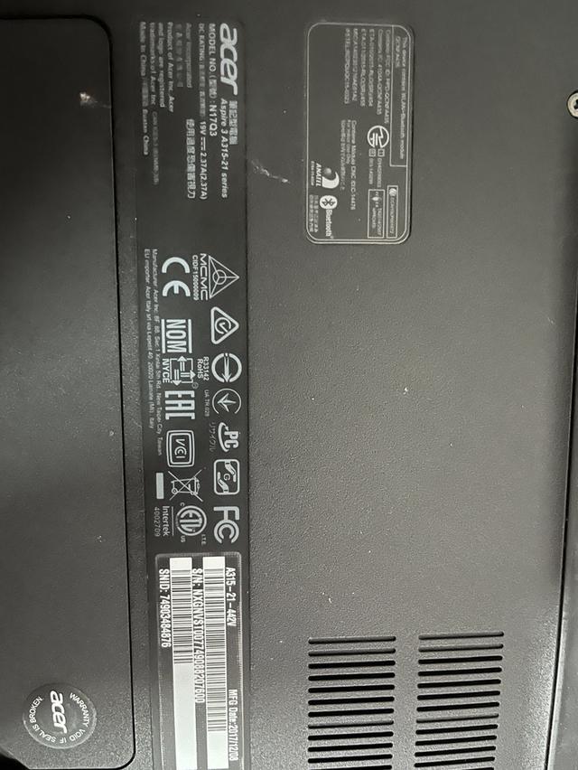 Notebook Asprie3 A315-21seire รูปที่ 3