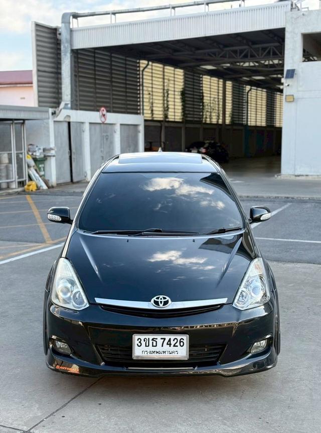 TOYOTA WISH 2.0Q LIMITED TOP 2007 สีดำ LPG