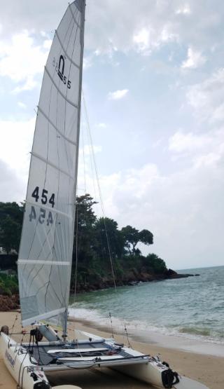 ขายเรือใบแข่ง ประเภท Beach Catamaran