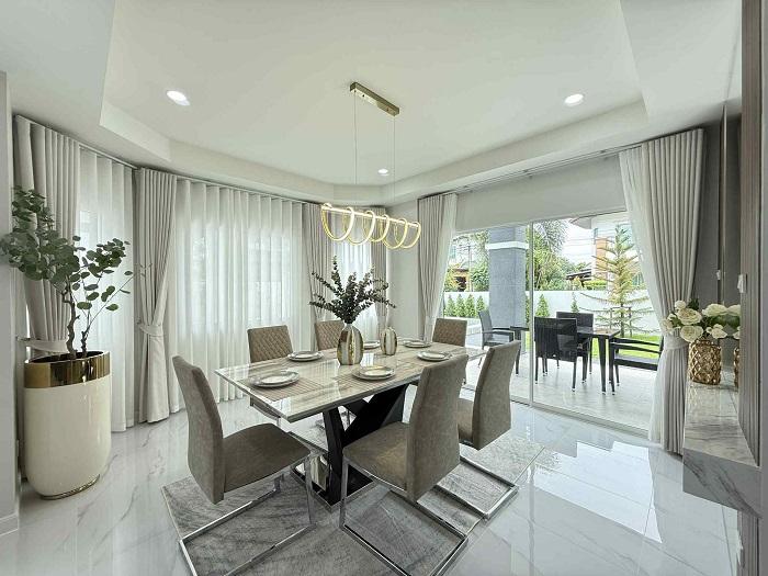 ขายบ้านเดี่ยวพร้อมสระว่ายน้ำ หมู่บ้านกรีนฟิลวิลล่า2(เขาน้อย) พร้อมเข้าอยู่ ใกล้สถานที่ท่องเที่ยว บางละมุง ชลบุรี. 5