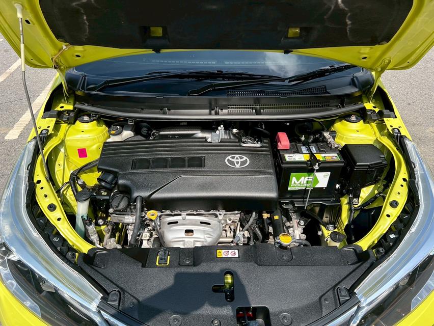 Toyato yaris 1.2G hatchback ปี 2018 จด 2019 รถบ้าน สภาพสวย ไม่เคยชน ตะเข็บเดิมๆทั้งคัน 16