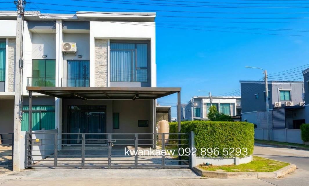 Townhome สวยๆ ตกแต่งพร้อมอยู่ โครงการ The Pleno รามอินทราวงแหวน(หลังมุม) เดินทางสะดวก 1