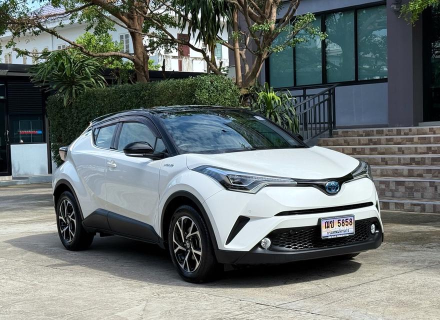 2021 TOYOTA CHR HV HI รถมือเดียวสภาพป้ายแดง รถวิ่งน้อยเพียง ( 78,000 กม ) รถไม่เคยมีอุบัติเหตุครับ
