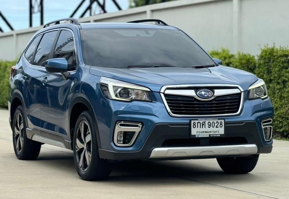 ขายรถ Subaru Forester 2.0 S สีฟ้า ปี 2019