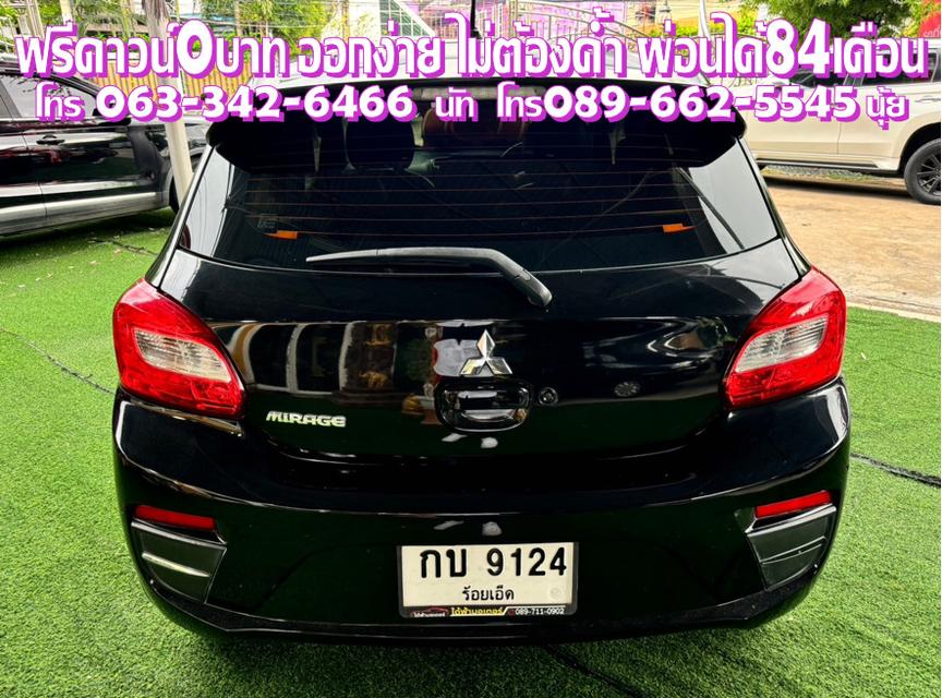 ไมล์แท้35,xxxกม.MITSUBISHI MIRAGE TOP. 1.2 GLS-LTD AUTO 2019 5