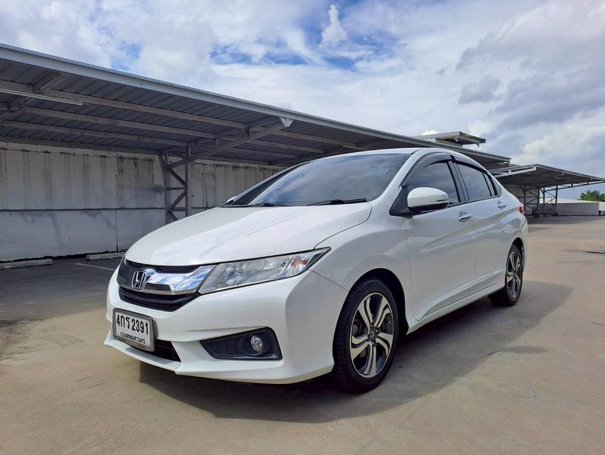 Honda City 1.5 SV รุ่นTop ปี 2015 สีขาว รถมือเดียวออกห้างป้ายแดง ใช้น้อยไมล์แท้ 72,xxx  กิโล 3