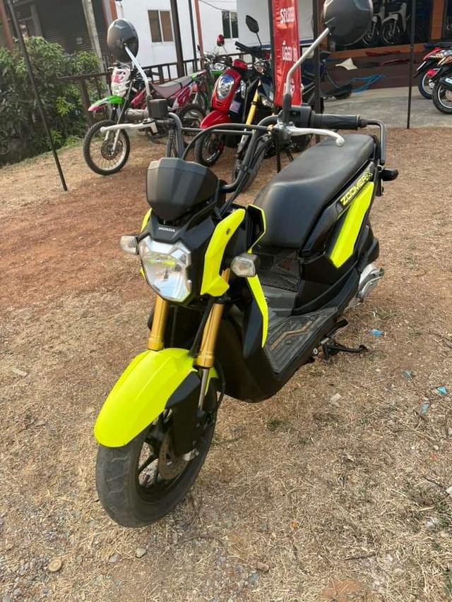 Honda zoomerx สีเขียวเหลือง 2
