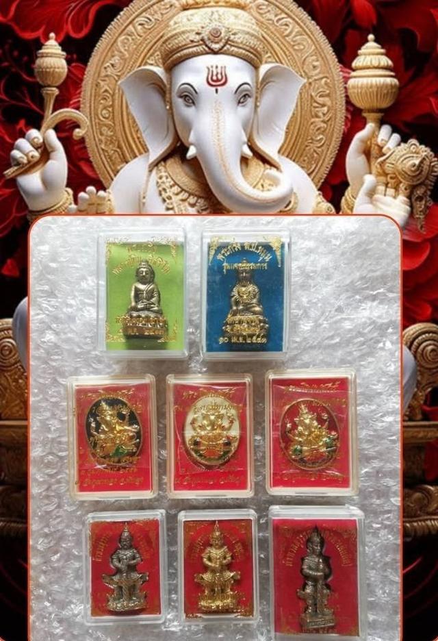 พระกริ่งปู่ทิม-ปู่หมุน พระพิฆเนศพ่อท่านคล้อย ท้าวเวสสุวรรณพ่อสาคร-ปู่สรวง