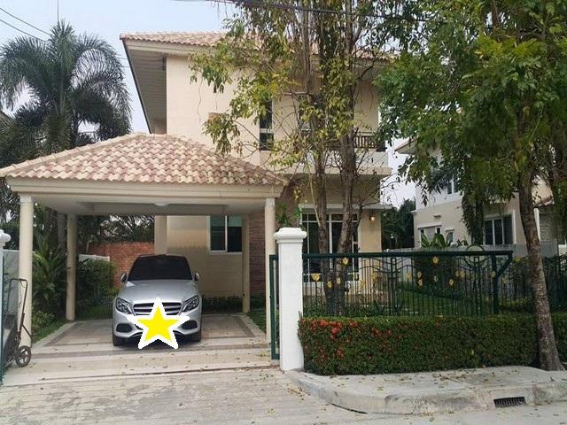 ให้เช่าบ้านเดี่ยว 2 ชั้น 80 ตร.วา. 4 ห้องนอน โครงการศุภาลัย สวนหลวง ถนนเฉลิมพระเกียรติ ร.9 ติดถนนใหญ่ เดินทางสะดวก 1