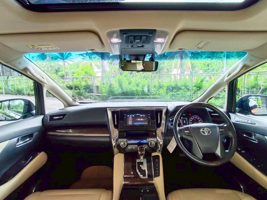รหัสรถ PEAT97 🚙🚐TOYOTA ALPHARD​ HYBRID  ปี​ 18 10