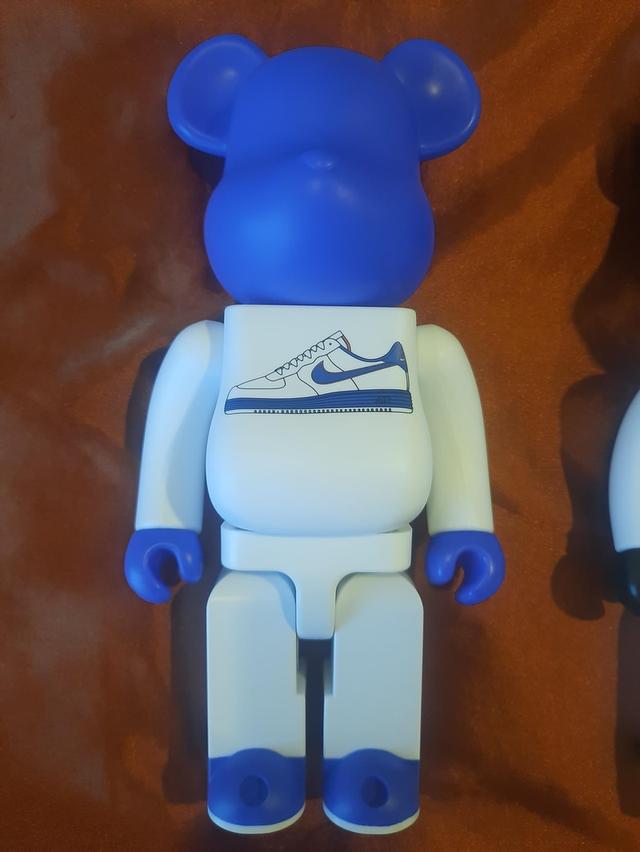 Bearbrick Nike Airforce One สีน้ำเงิน