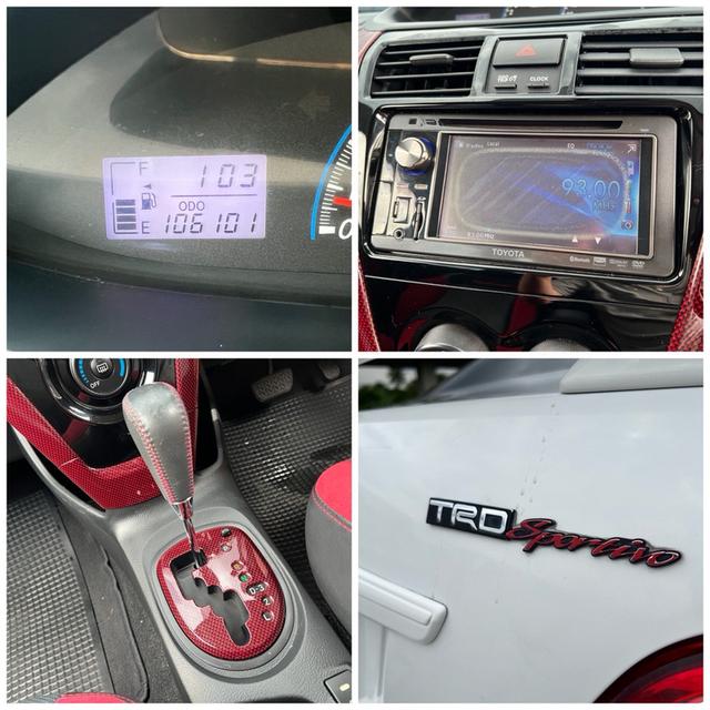 toyota vios 1.5 trd ปี 2012 ท็อปสุด รถบ้าน ไมล์น้อย 106,xxx โลแท้ๆ 11