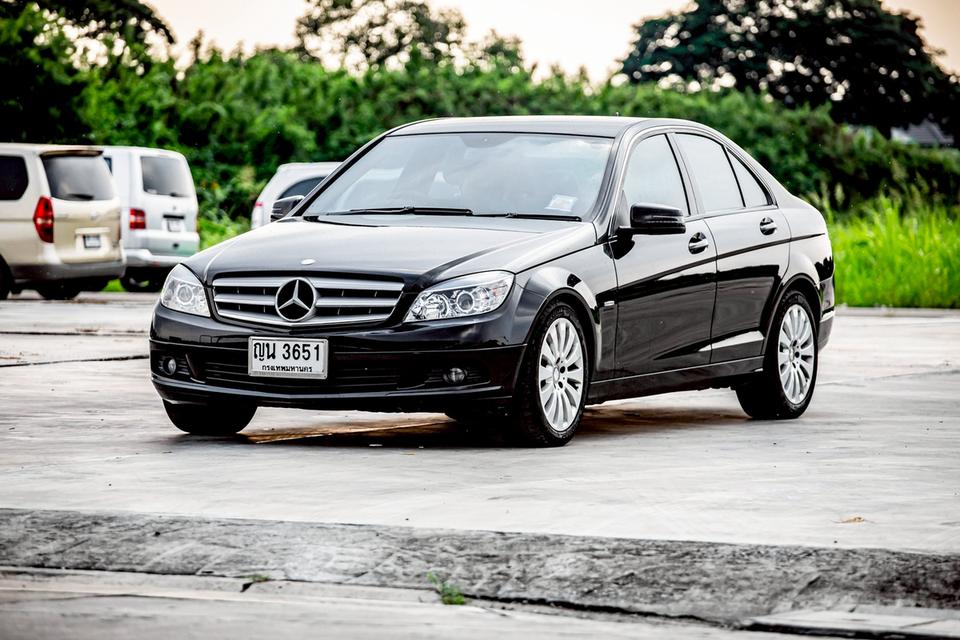 Benz C200 CGI BE ปี 2011 สีดำ มือเดียวป้ายแดง