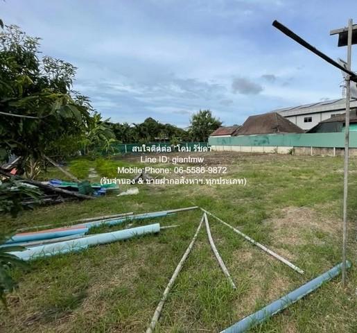 DSL-924.2 ขาย ที่ดิน ขายที่ดินเปล่าถมแล้ว และมีรั้วแล้ว (ใกล้ตลาดเวิลด์มาร์เก็ต) 100 ตร.ว. ราคา 3 ล้านบาท กรุงเทพ ทวีวัฒ 5