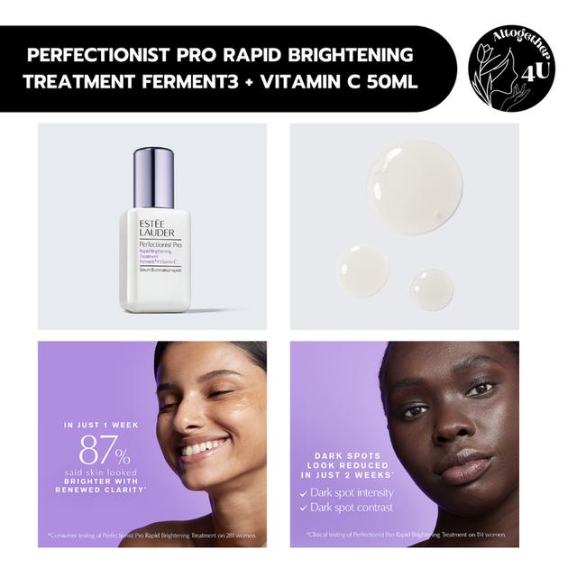 Estee Lauder PERFECTIONIST PRO RAPID BRIGHTENING TREATMENT FERMENT3 + VITAMIN C 50ML 2