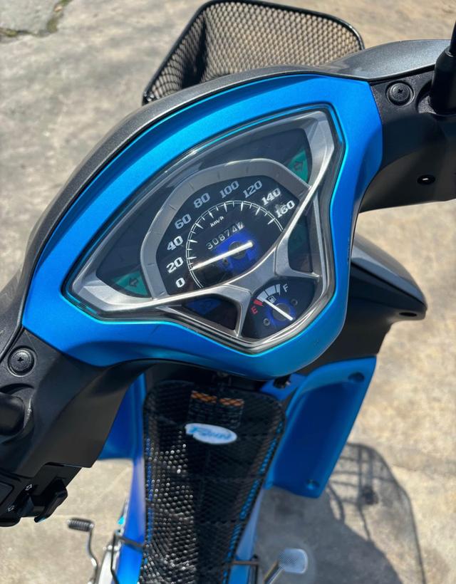 Yamaha Finn สีน้ำเงิน ปี 2022 3