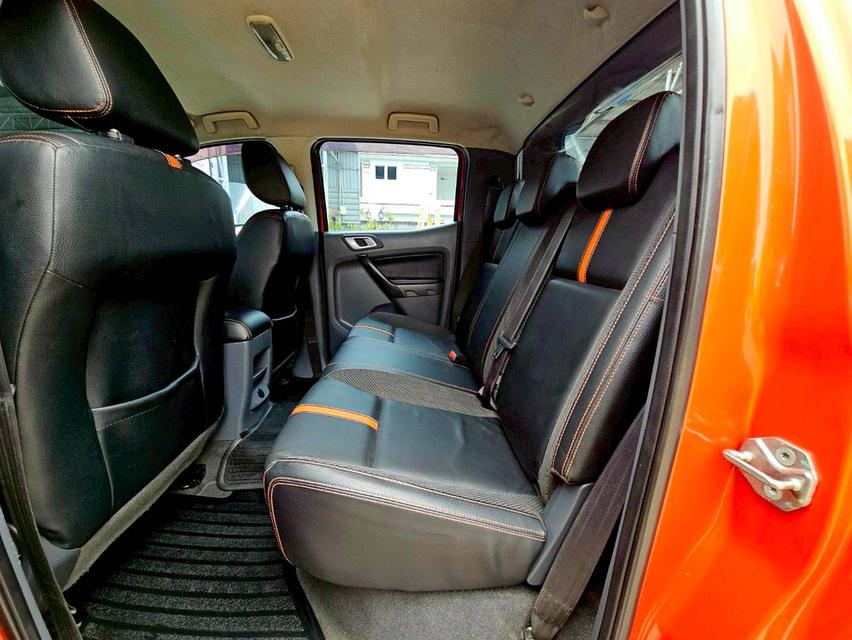 รหัสรถ SEZ7698 📌 Ford Ranger 4 ประตู 2.2 Wildtrak Hi-Rider เกียร์ ออโต้ สี ส้ม ปี 2015 12