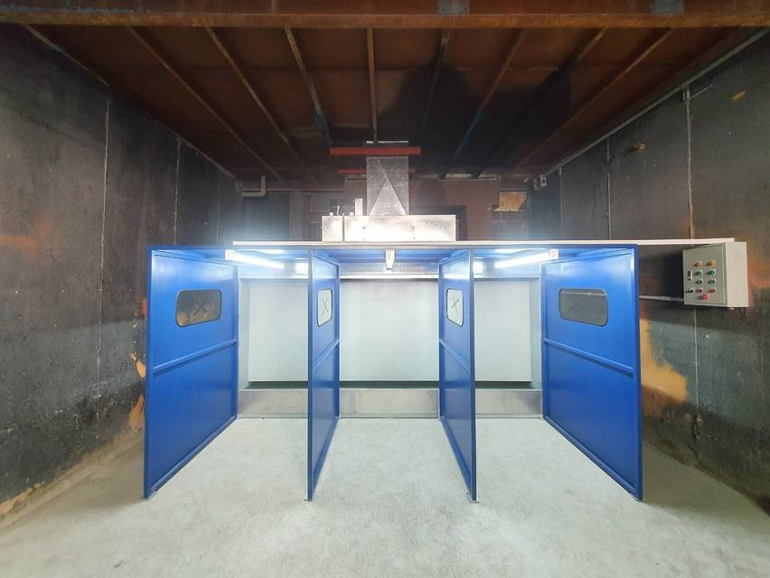 ขาย ออกแบบ รับติดตั้ง ห้องพ่นสีเฟอร์นิเจอร์ บู๊ทพ่นสีม่านน้ำ ห้องอบสี โรงพ่นสีเครื่องบิน