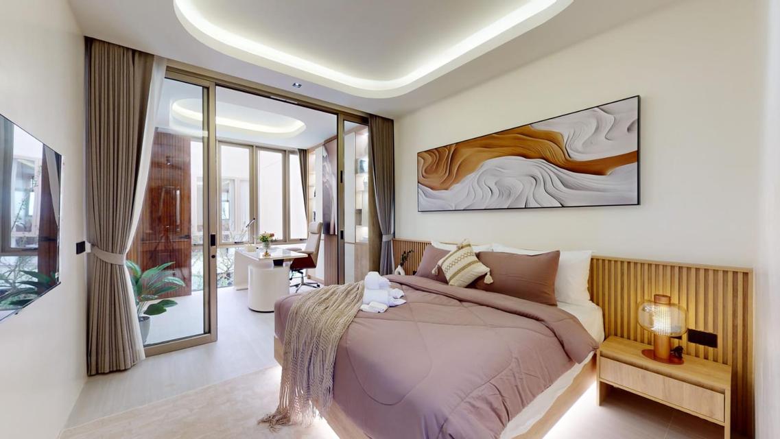 วิลล่าดีไซน์โดดเด่นเป็นเอกลักษณ์ ไม่เหมือนใคร โอบล้อมด้วยธรรมชาติอันเงียบสงบ ให้ความเป็นส่วนตัวอย่างแท้จริง พร้อมทำเลที่ลงตัว ใกล้สิ่งอำนวยความสะดวกแล 12