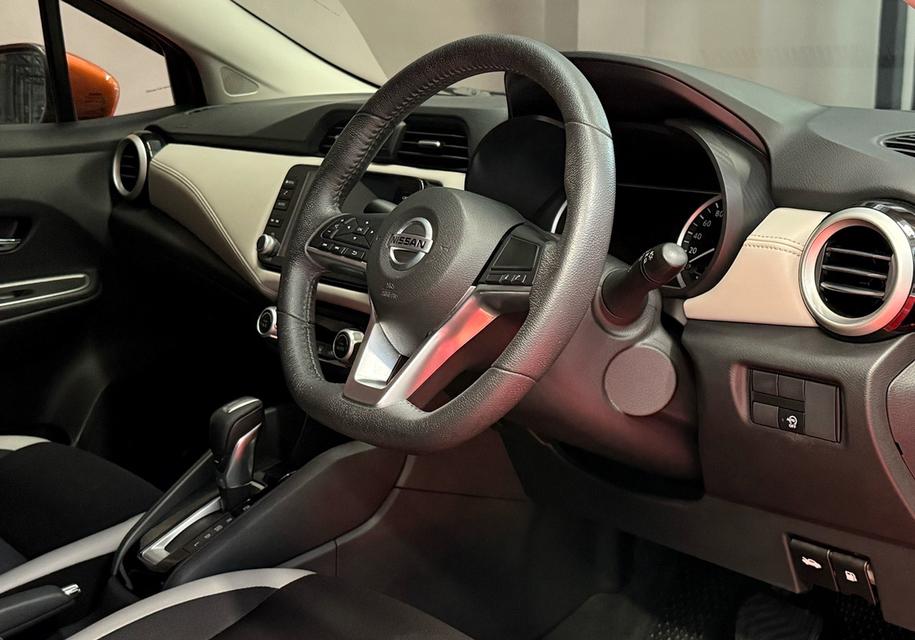 2021 NISSAN ALMERA 1.0 VL รุ่น TOP รถมือเดียวออกป้ายแดง รถวิ่งน้อย เข้าศูนย์ทุกระยะ ไม่เคยมีอุบัติเหตุครับ 10