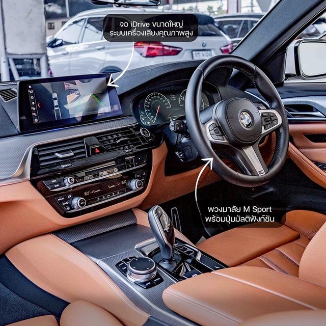 รหัสรถ NP8751 รุ่นรถ : BMW 520D M SPORTปีรถ : 2019 รูปที่ 4