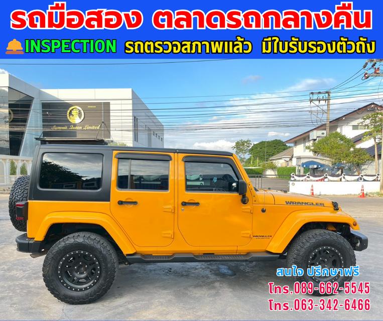 🚘ปี2014 Jeep Wrangler Unlimited 2.8 CRD 4WD. ⭐ไมล์แท้ 95,xxx กม. ⚙️เครื่องดีเซล ✨เกียร์ออโต้