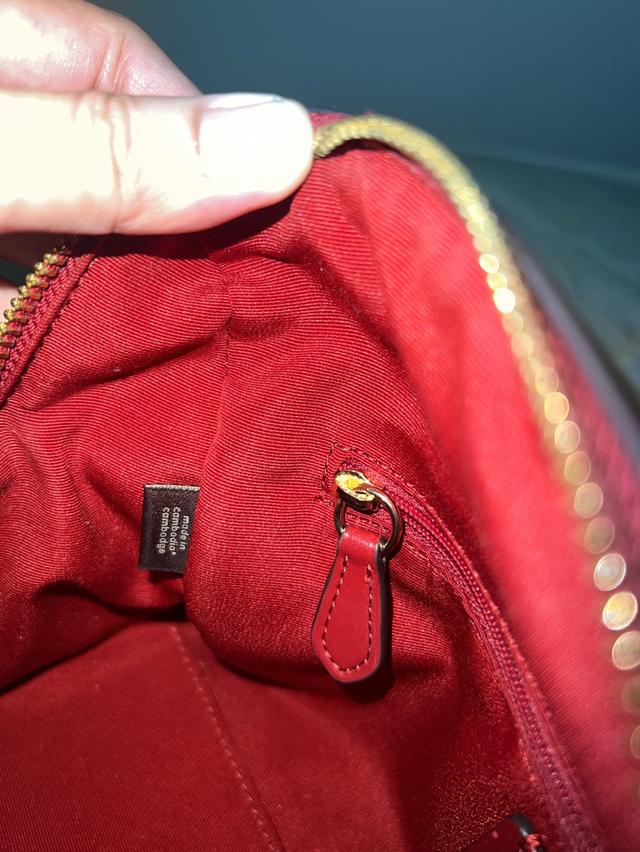 กระเป๋า COACH 83607 RED 9