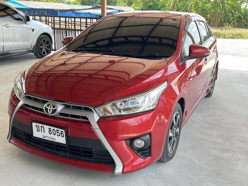 Toyota yaris 2014Gมือเดียวป้ายแดง