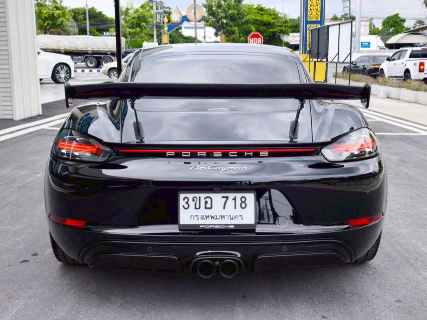 รหัสรถ KPV718 2020 PORSCHE CAYMAN 718 สีดำ 17