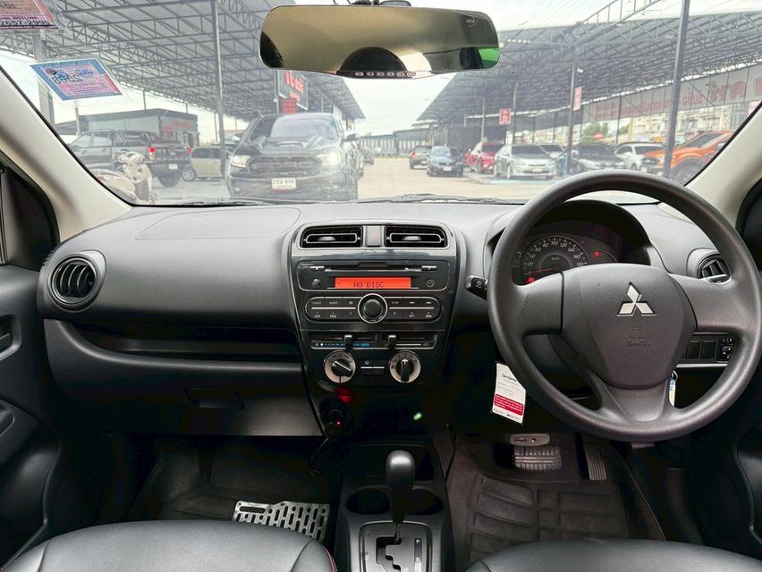 MITSUBISHI MIRAGE 1.2 GLX ปี2012 ไมล์แค่ 74,xxxเท่านั้น‼️รถบ้านแท้  รถสวยสภาพนางฟ้า ขับดี ช่วงล่างนิ่มๆ พร้อมใช้งาน 11