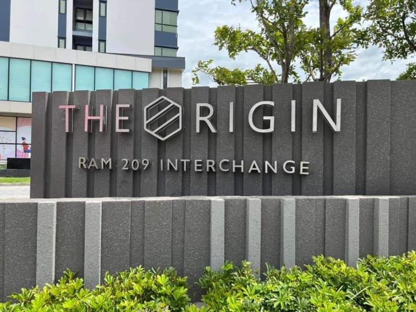รูป ห้องใหม่ให้เช่า@The Origin Ram 209 Interchange  คอนโดใหม่ทำเลดีมาก มีนบุรี-ร่มเกล้า 1