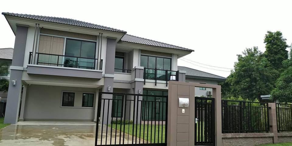 ขายบ้านเดี่ยวหลังใหญ่ พร้อมอยู่! โครงการภัสสร แจ้งวัฒนะ - ชัยพฤกษ์ | บ้านหลังริม ทำเลพรีเมี่ยม นนทบุรี 🔸 ที่ดิน 109.6 ตร.วา 1