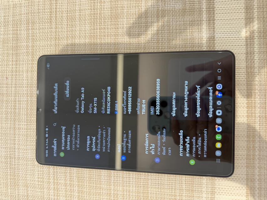 Samsung Tab A9 ใส่ซิม