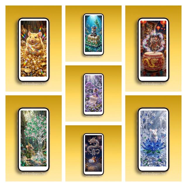 ปีนักษัตร ปีชวด ปีหนู วอลเปเปอร์มือถือ วอลเปเปอร์โทรศัพท์ วอลเปเปอร์มงคล วอลเปเปอร์สายมู
