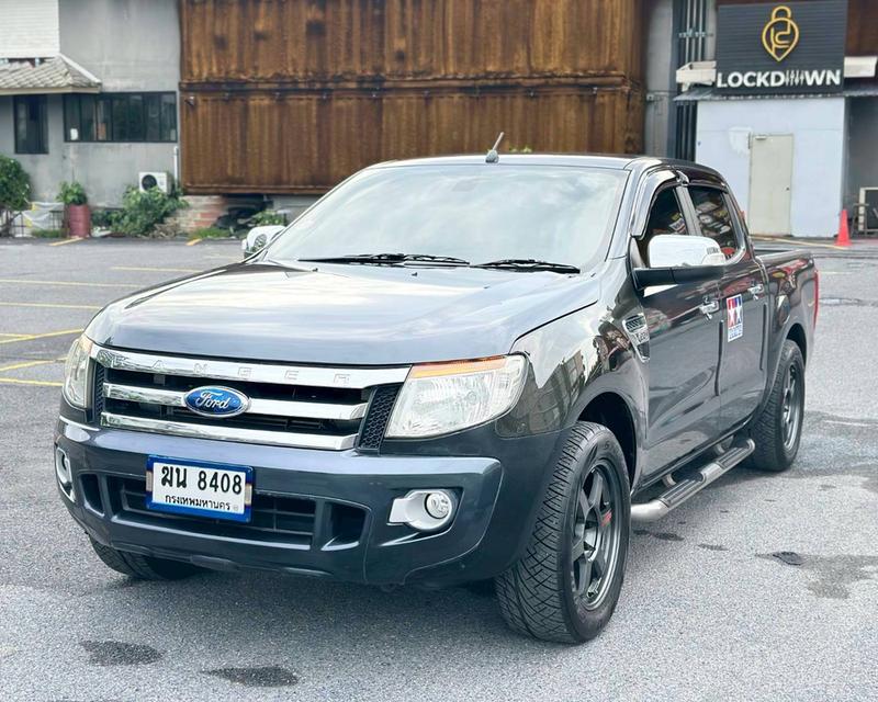 FORD RANGER 2.2 XLT HI-RIDER DOUBLE CAB เกียร์ M/T สีเทา ปี 2012