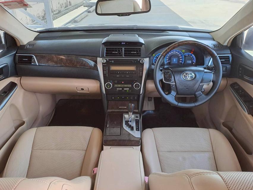 TOYOTA CAMRY 2.5 Hybrid CD ปี2014 สีเทา 19