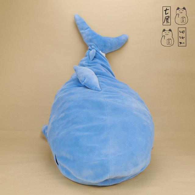 ตุ๊กตา สัตว์ทะเล・Marine Animal・ปลาฉลาม・ซาเมะซัง・Marshmallow・สีฟ้า 🦈 Shark Plush・Blue Version・Tera Jumbo・85 cm 〰 SUNPLAZA・Same SUPER BIG Nuigurumi 🌊 รูปที่ 6